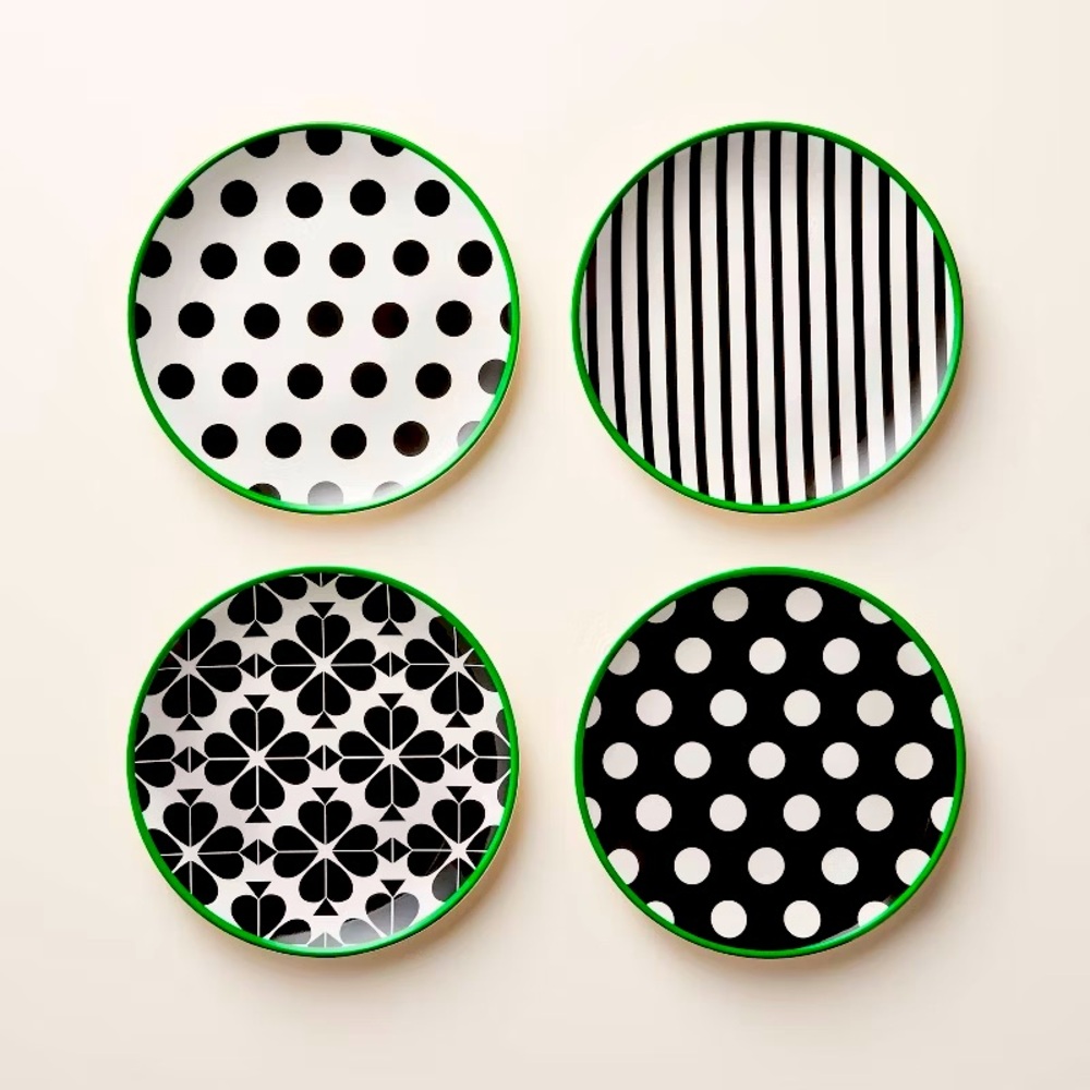 kate spade x target Dinner Plate 4 pc set NWT